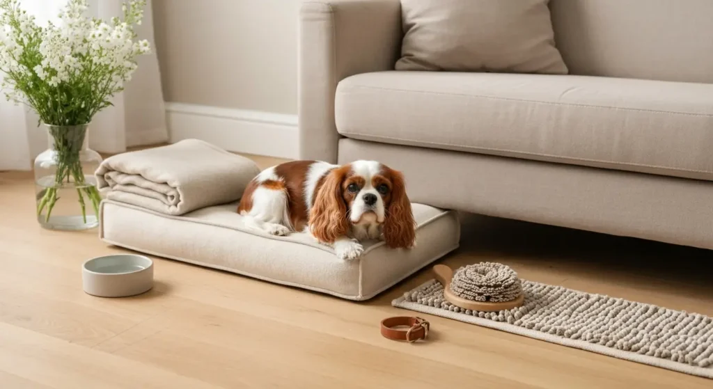 Cavalier king charles spaniel - pies do przytulania