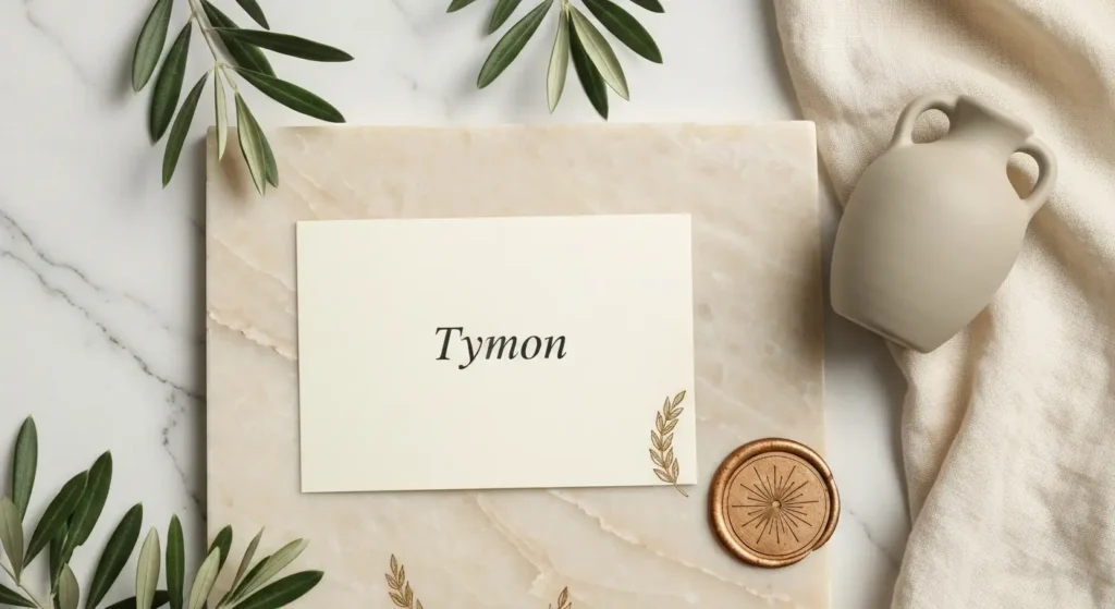 Imię Tymon - znaczenie i grecki rodowód