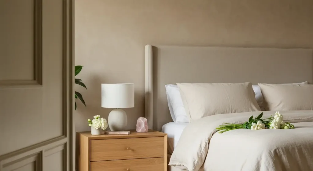 Łóżko w sypialni - pozycja mocy według feng shui